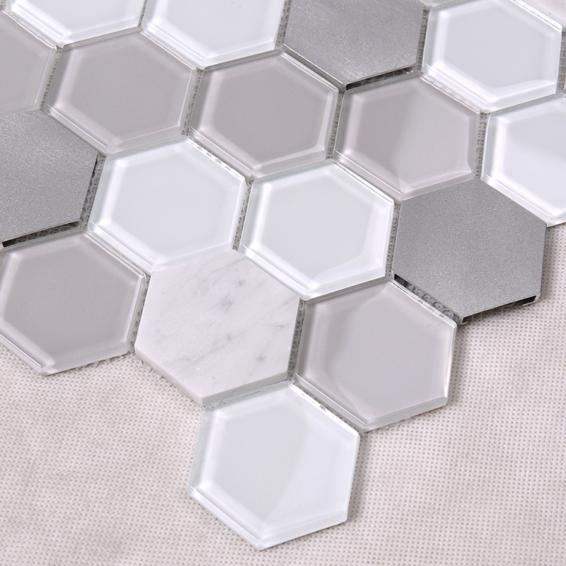 news-Heng Xing-Heng Xing splash glass metal tile supplier for bathroom-img
