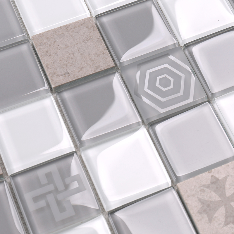 Heng Xing-glass wall tiles ,herringbone backsplash | Heng Xing