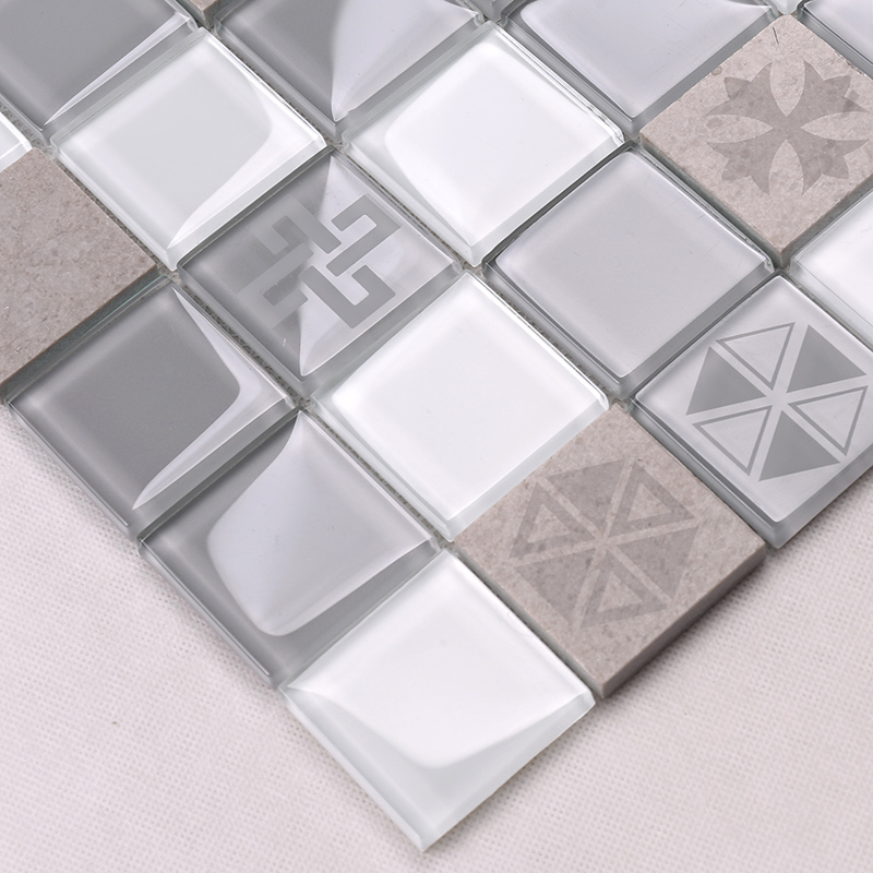 Heng Xing-glass wall tiles ,herringbone backsplash | Heng Xing-1