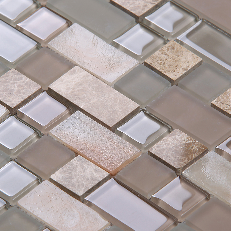 Heng Xing-glass metal mosaic tile | Glass Mosaic Tile | Heng Xing-1