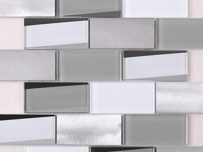 Hengsheng Brand backsplash iridescent tiles glass mosaic tile manufacture