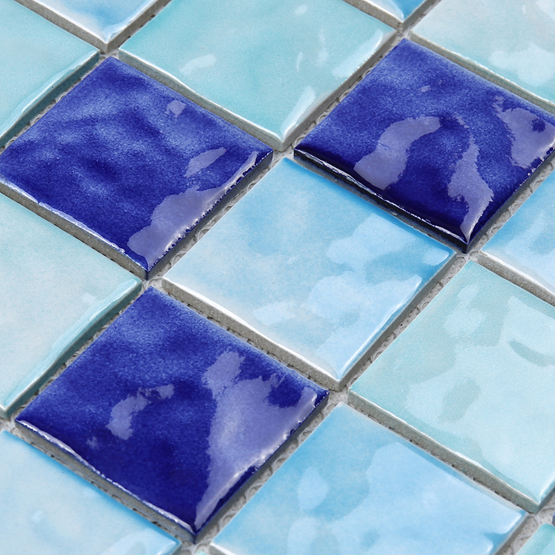 2x2 glass tile for pool hand for business for bathroom-3