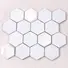 beveling white glass tile for kitchen
