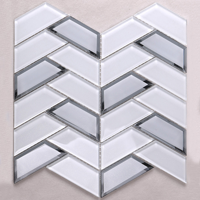Heng Xing iridescent white crackle tile factory price for living room-4