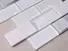 Heng Xing 3x3 white glass tile wholesale for kitchen