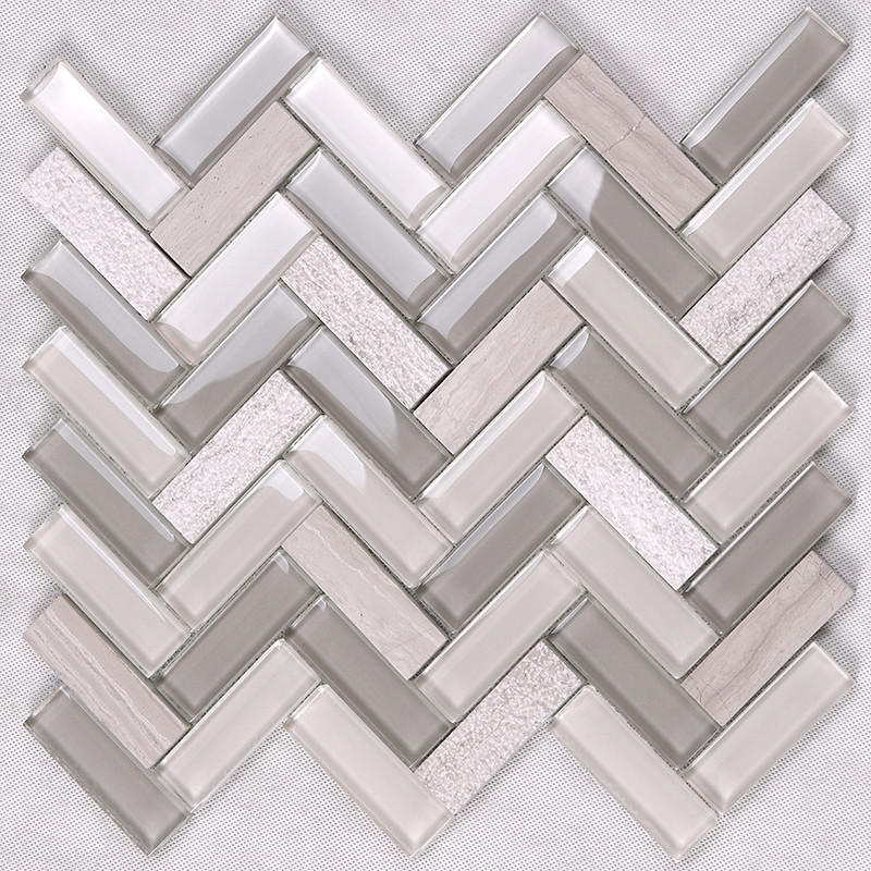 3d Custom super glass mosaic tile tile Heng Xing