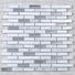 metal metallic stone home Hengsheng Brand glass mosaic tile supplier