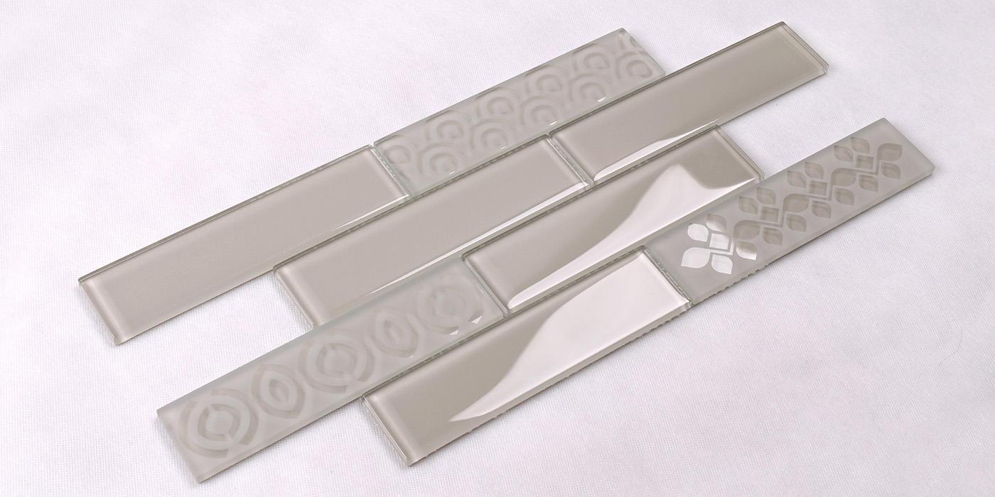 Hengsheng Brand wall metal custom glass tiles for kitchen