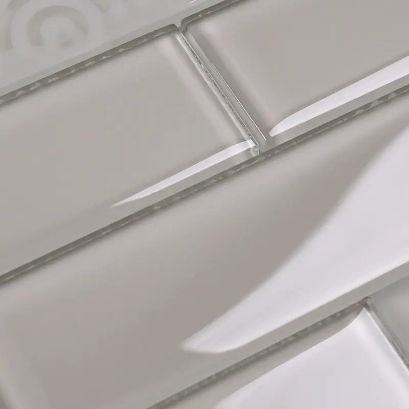 Hengsheng Brand wall metal custom glass tiles for kitchen