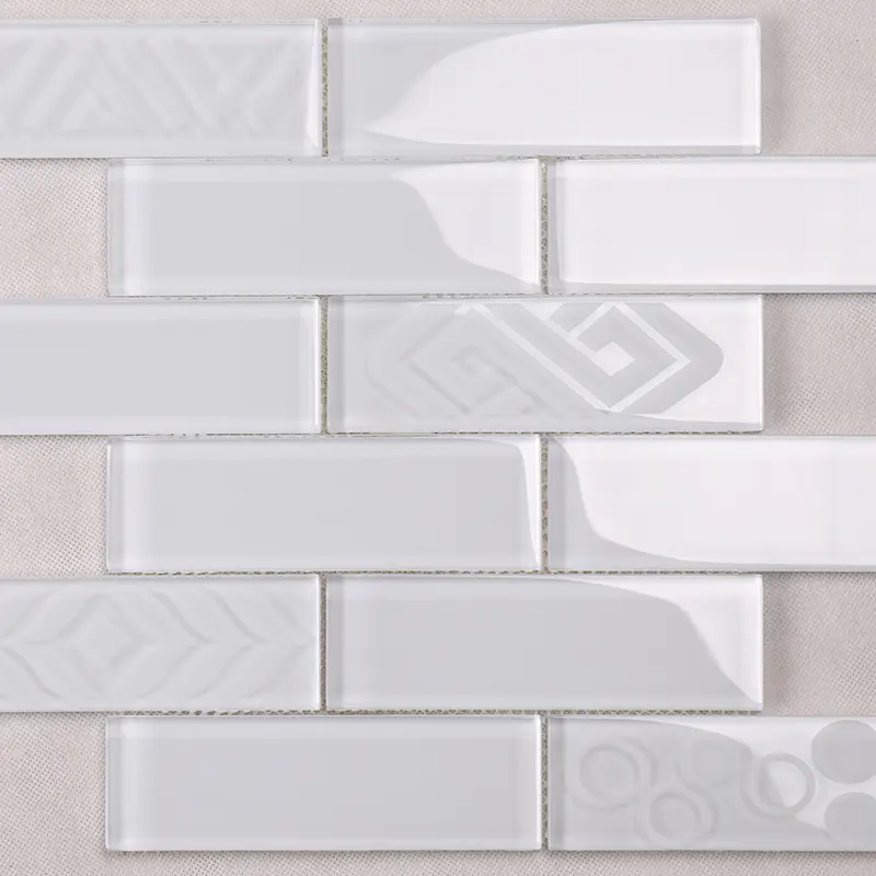 3x3 glass mosaic tile sheets factory price for bathroom