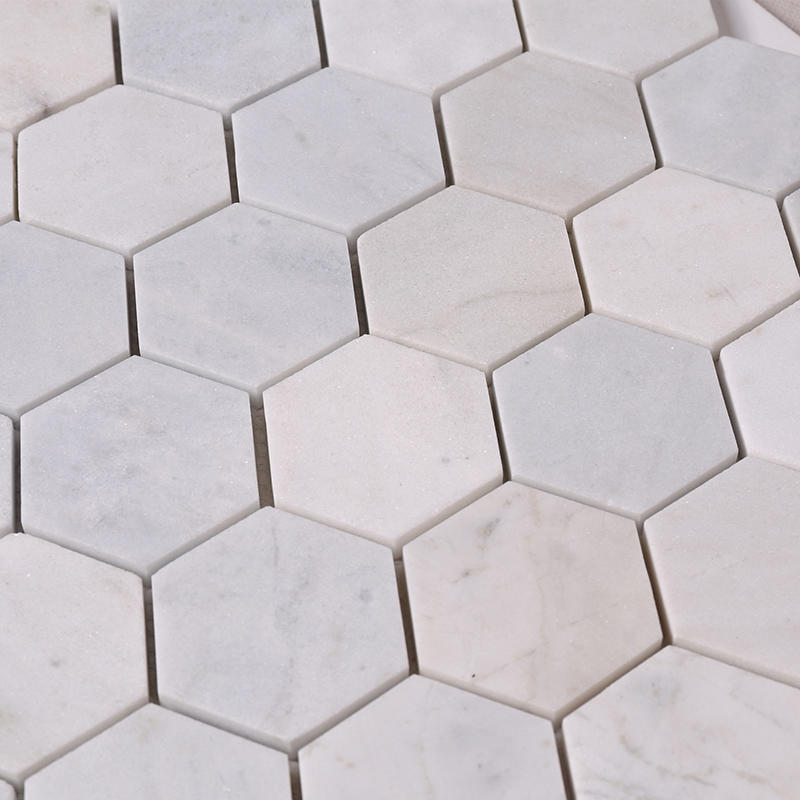 stone hexagon marble tile supplier for kitchen Heng Xing