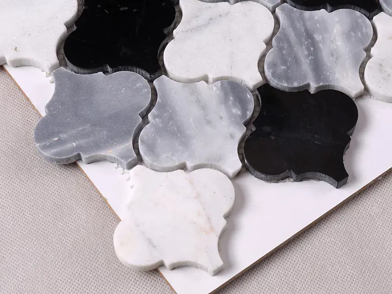 Hot stone tile backsplash white Heng Xing Brand