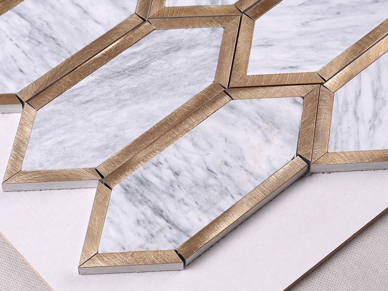 floor natural stone mosaic tiles inquire now for villa Heng Xing