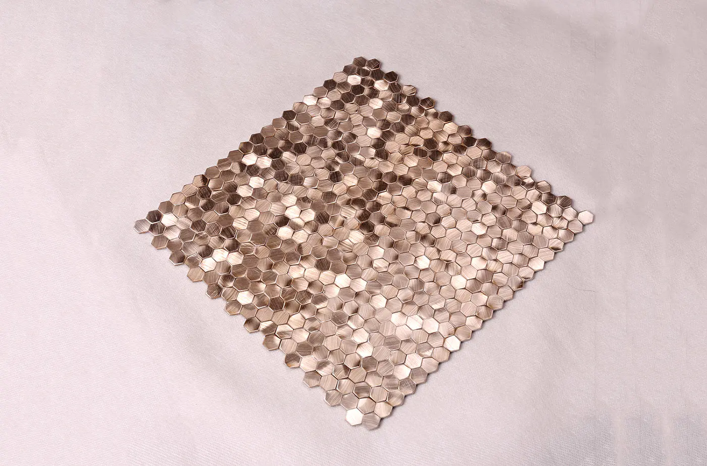 glass preminum steel beveled metal mosaic Hengsheng