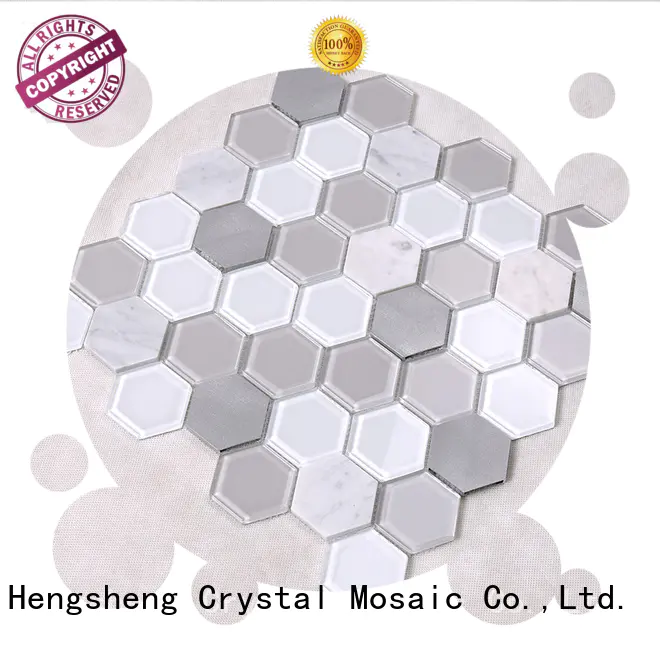 Heng Xing Brand crystal swimming splash custom swimming pool mosaics