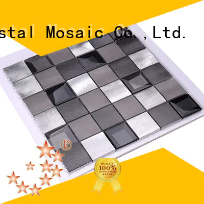 metallic kitchen wall tiles outdoor copper preminum Heng Xing Brand metal mosaic