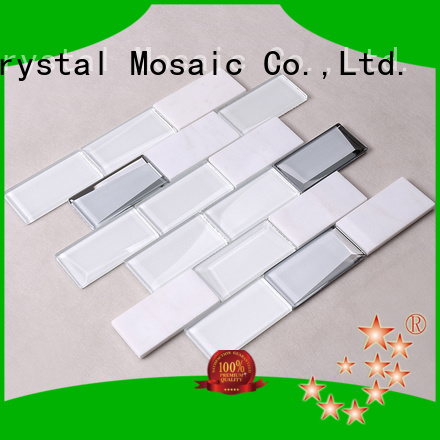 blast glass metal tile supplier for villa
