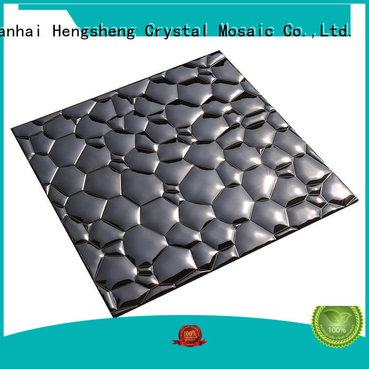 wall metal mosaic design for living room Heng Xing