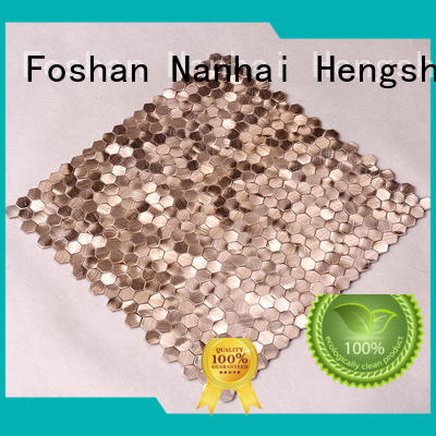 Hot alloy metal mosaic outdoor cube Hengsheng Brand