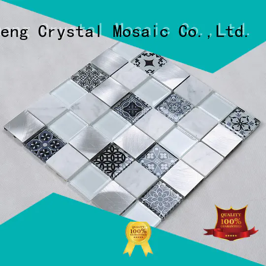 glass tiles for kitchen cold jy025 Hengsheng Brand