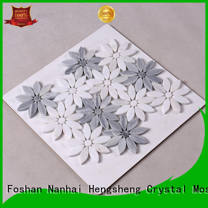 Heng Xing tile carrara mosaic tile design for kitchen