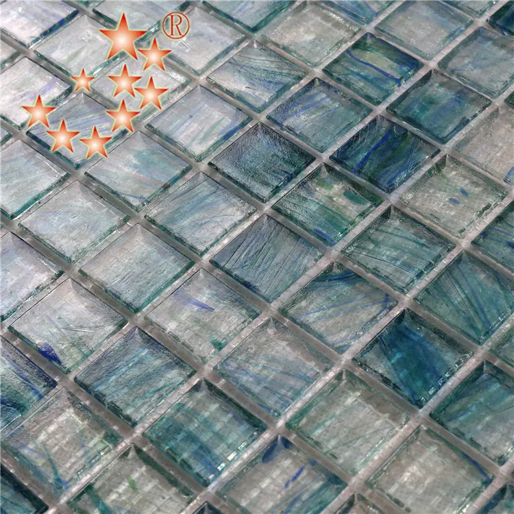 hqt04 pool glass tile supplier for spa Heng Xing