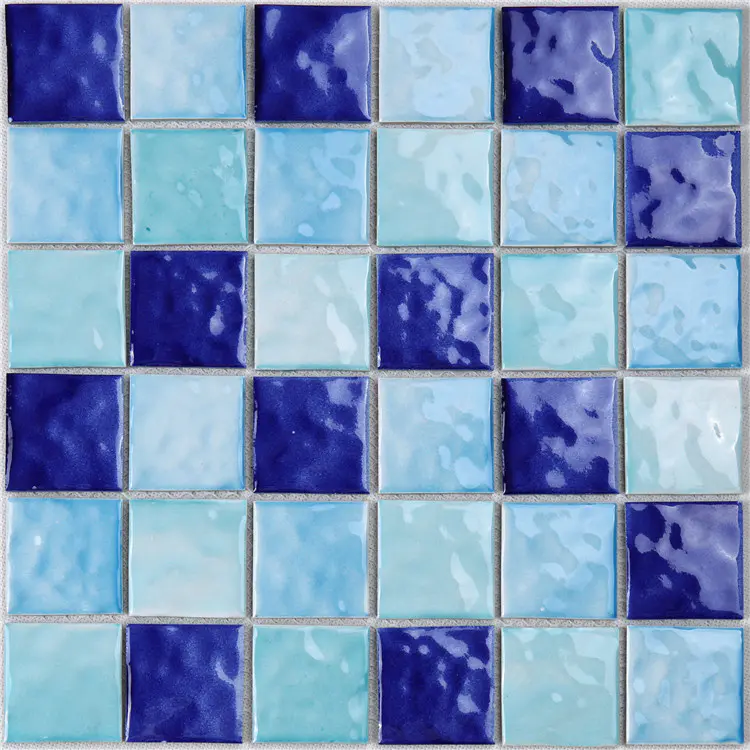 deck swimming pool mosaic tiles design for bathroom Heng Xing