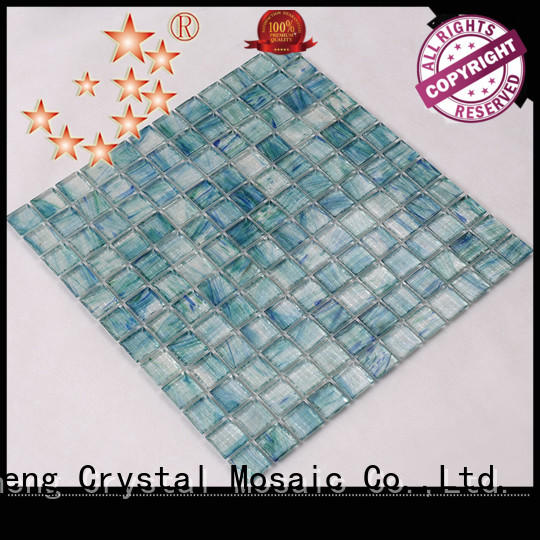 hqt04 pool glass tile supplier for spa Heng Xing