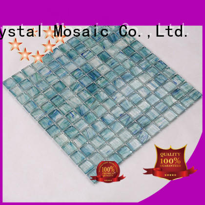 painted glass mosaic tiles for swimming pool wholesale for swimming pool
