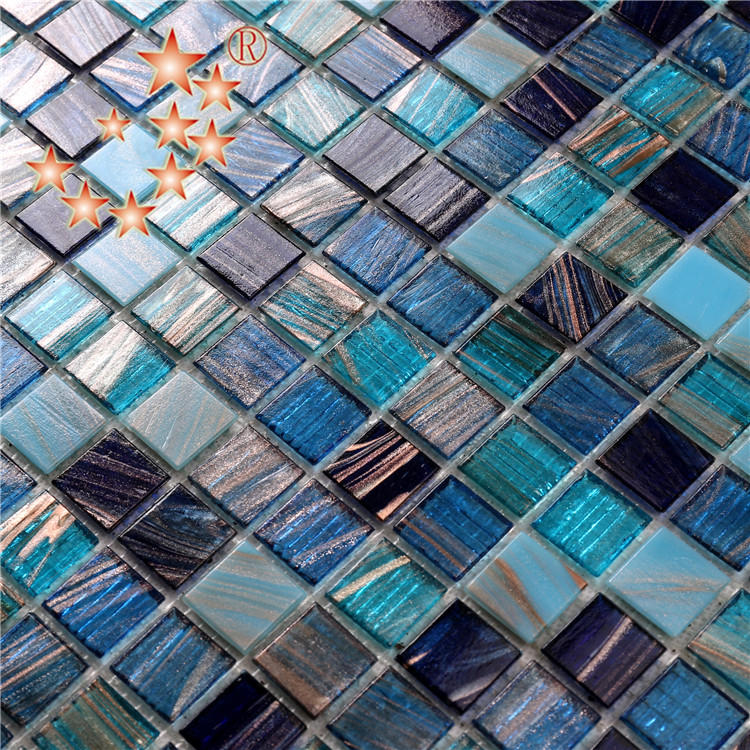 Heng Xing blue mosaic tile sheets manufacturers for bathroom-2