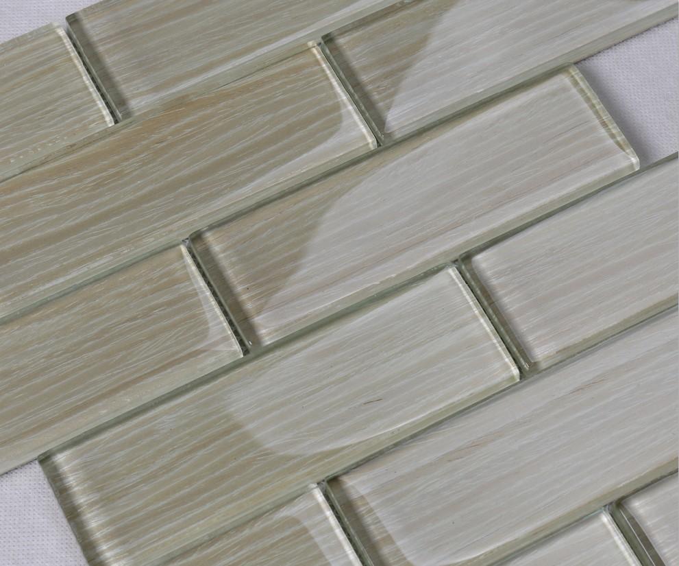 Heng Xing-white glass tile ,herringbone tile backsplash | Heng Xing-3