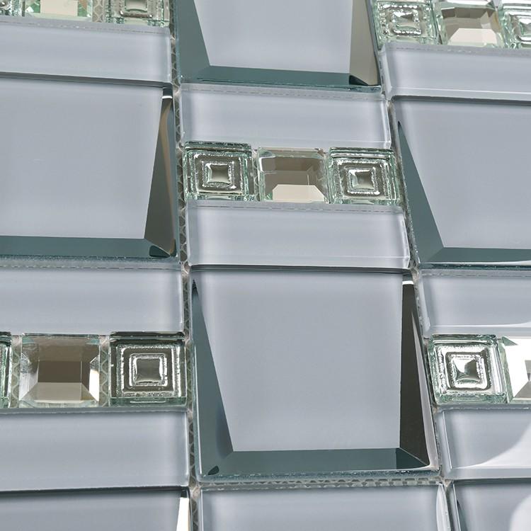 3x3 glass subway tile aluminum personalized for villa-5