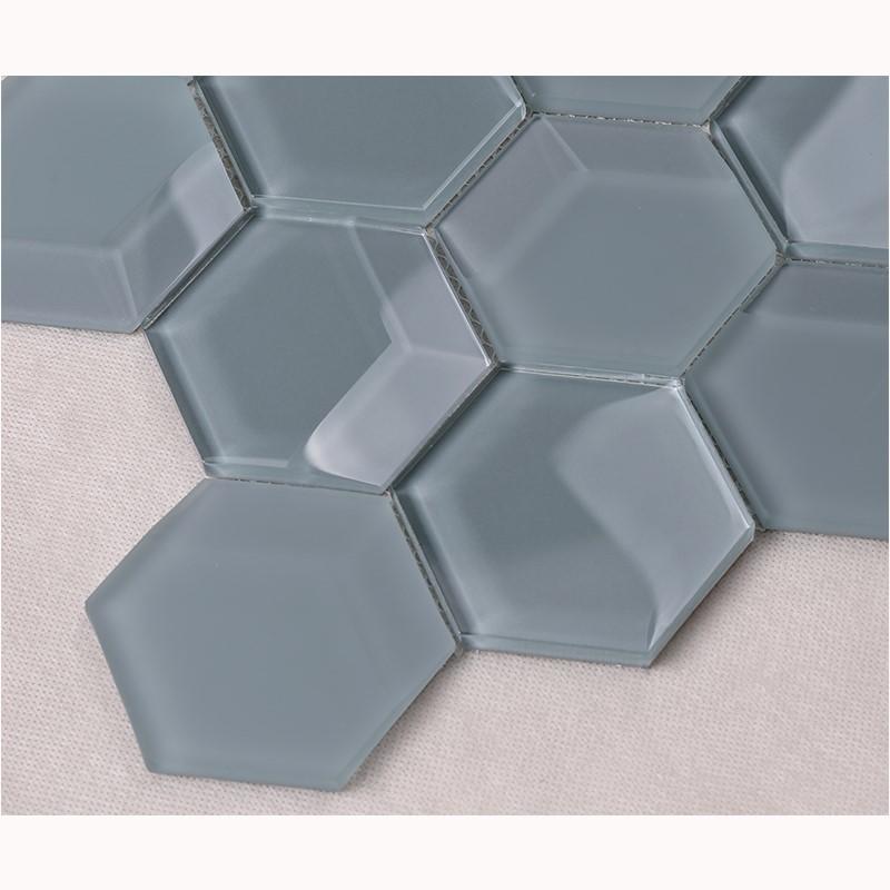 Heng Xing square hexagon mosaic tile wholesale for living room-3