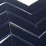 beveled metallic glass tile hexagon supplier for living room
