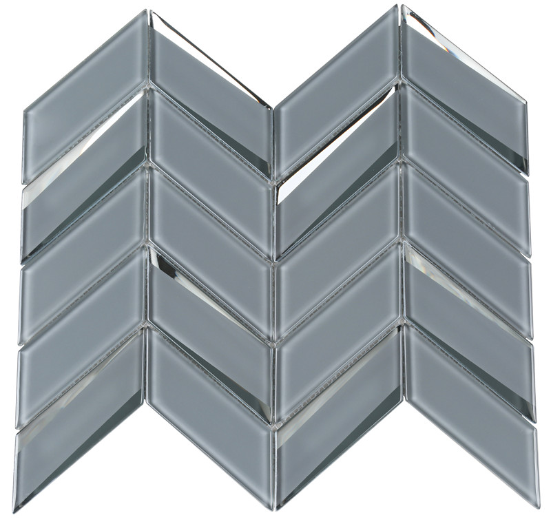Heng Xing-Wholesale Glass Metal Tile Manufacturer, Glass Metal Stone Mosaic Tile-4
