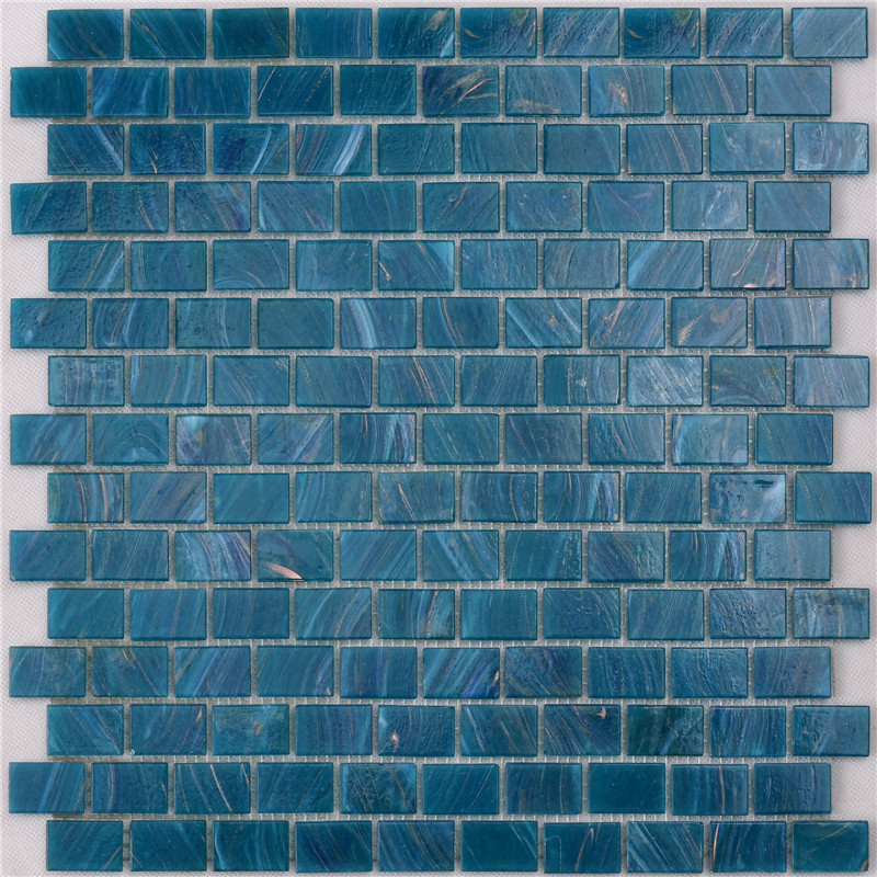 Blue Green Glass Tile Swimming Pool Mosaic Tile Suppliers NE748