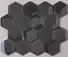 Best black hexagon splash factory price for hotel