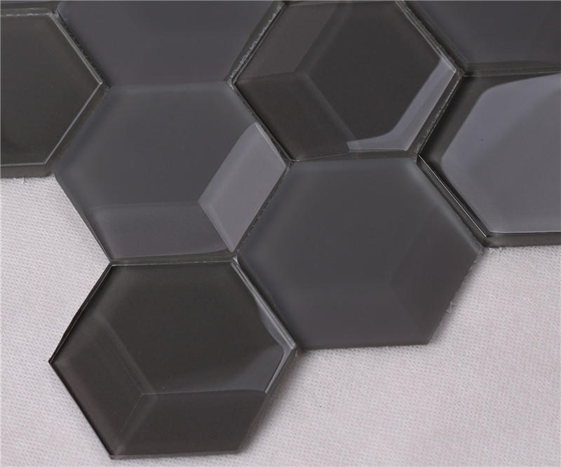 glass metal tile simple for kitchen Heng Xing