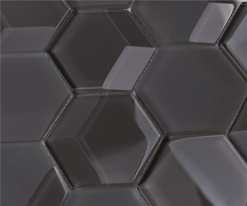 glass metal tile simple for kitchen Heng Xing-4