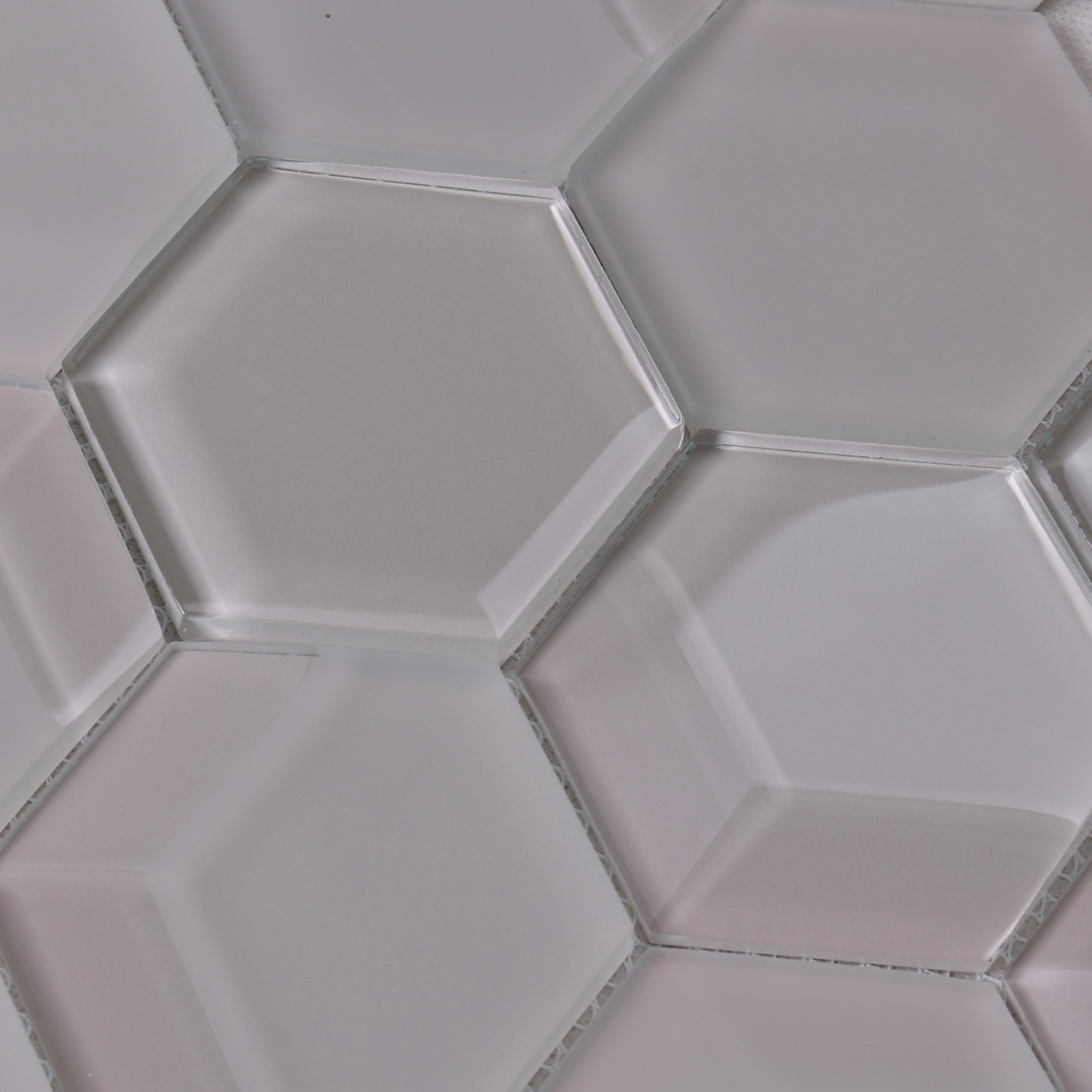Latest white glass tile aluminum wholesale for living room-4