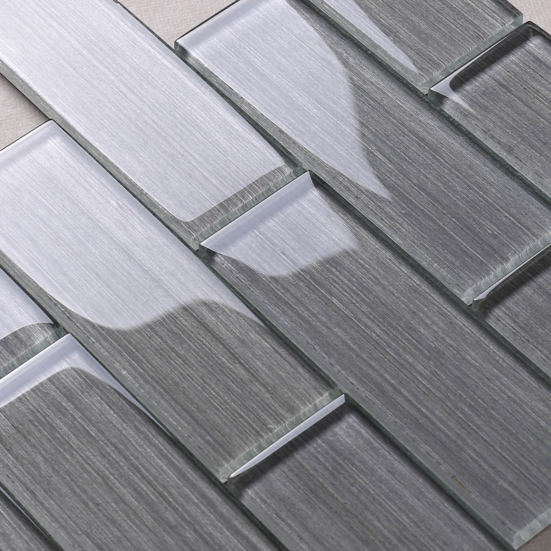 Heng Xing-Glass Wall Tiles, White Glass Backsplash Manufacturer | Glass Mosaic Tile-4