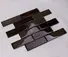 Heng Xing home black glass tile wholesale for living room