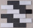 Heng Xing spray black glass mosaic tile personalized for bathroom