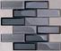 Best Price Strip Pattern Glass Mosaic Beveled Wall Backsplash