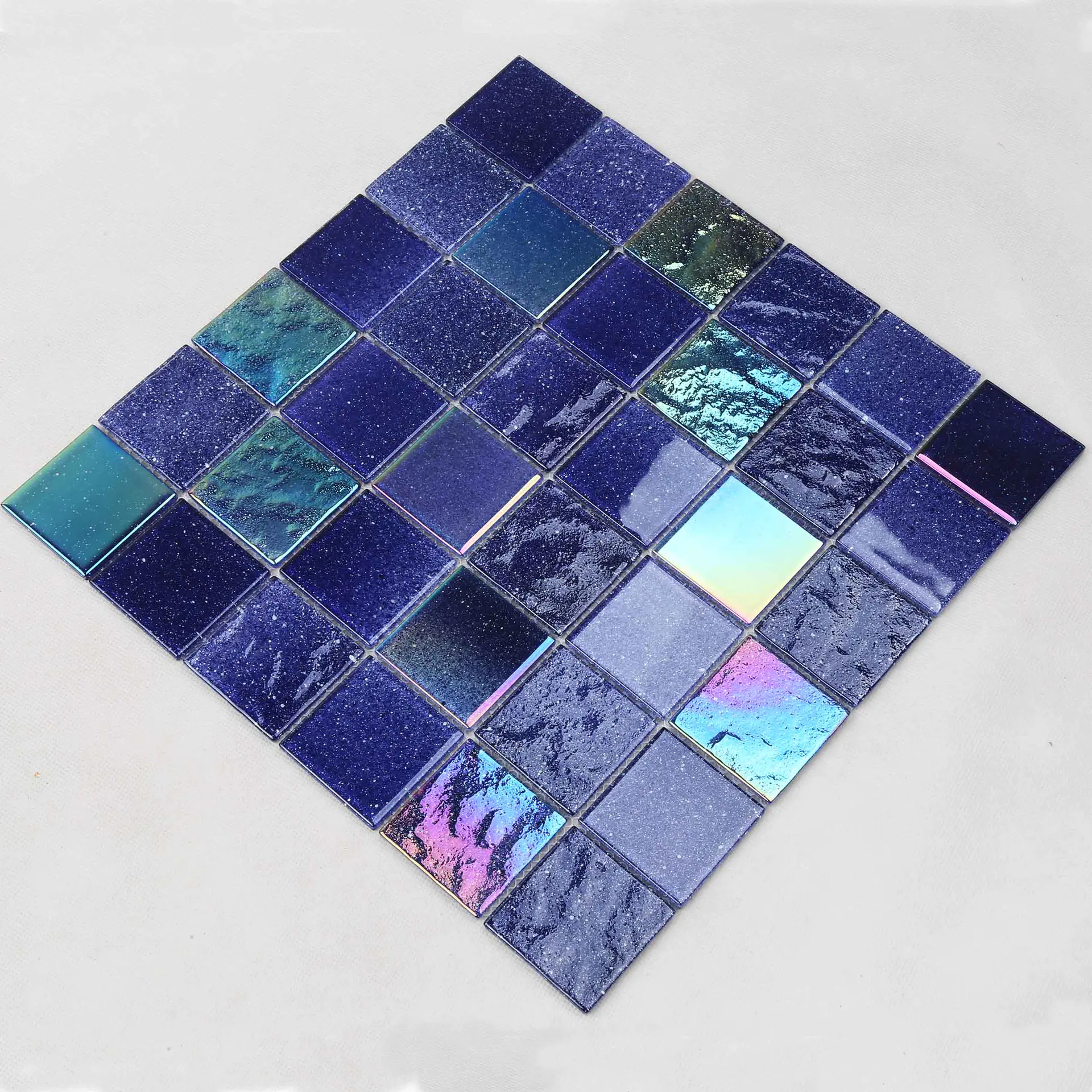 Custom square mosaic tiles waterline company for spa