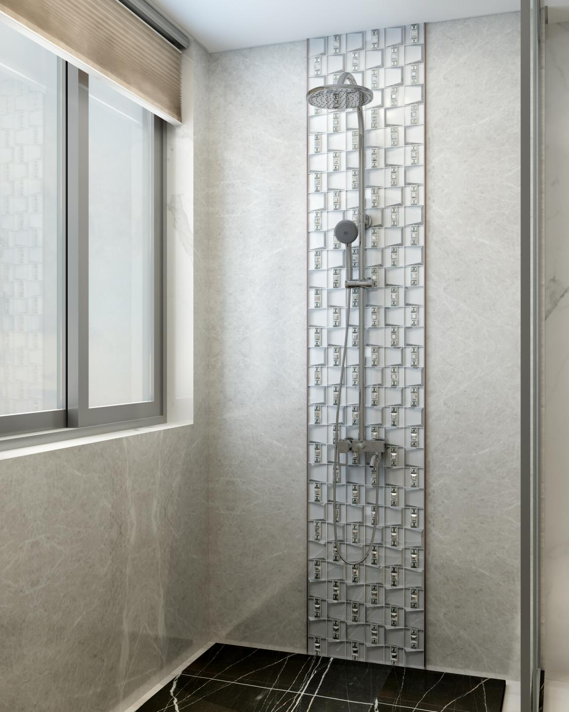 Best grouting glass tiles grey factory for bathroom-6