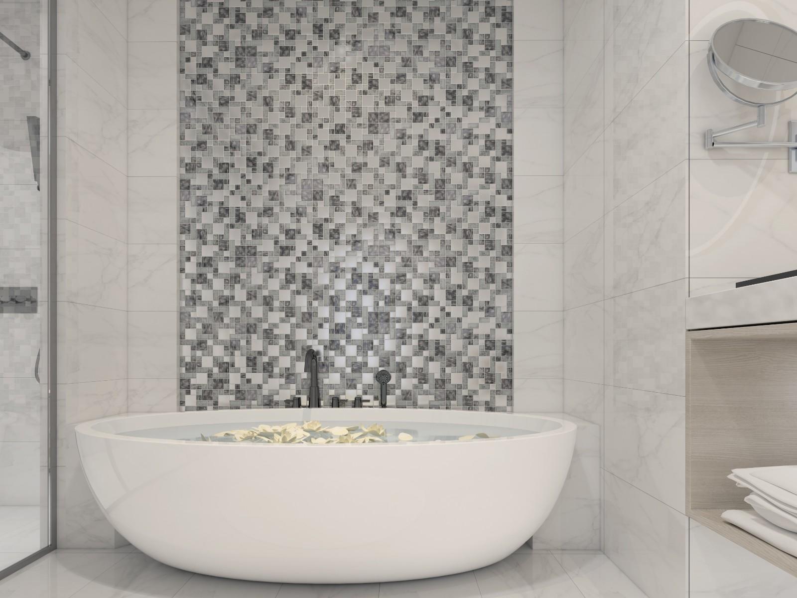 Heng Xing Best marble mosaic tile for business for bathroom-8