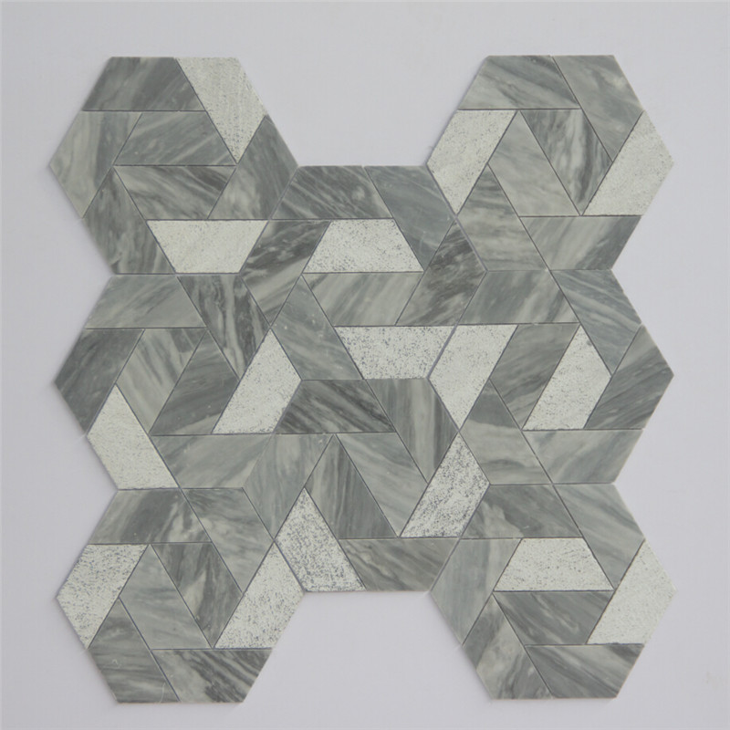 Fashion Natural Marble Stone Mosaic Tile