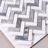 Heng Xing 2x2 gray mosaic tile backsplash manufacturers for living room