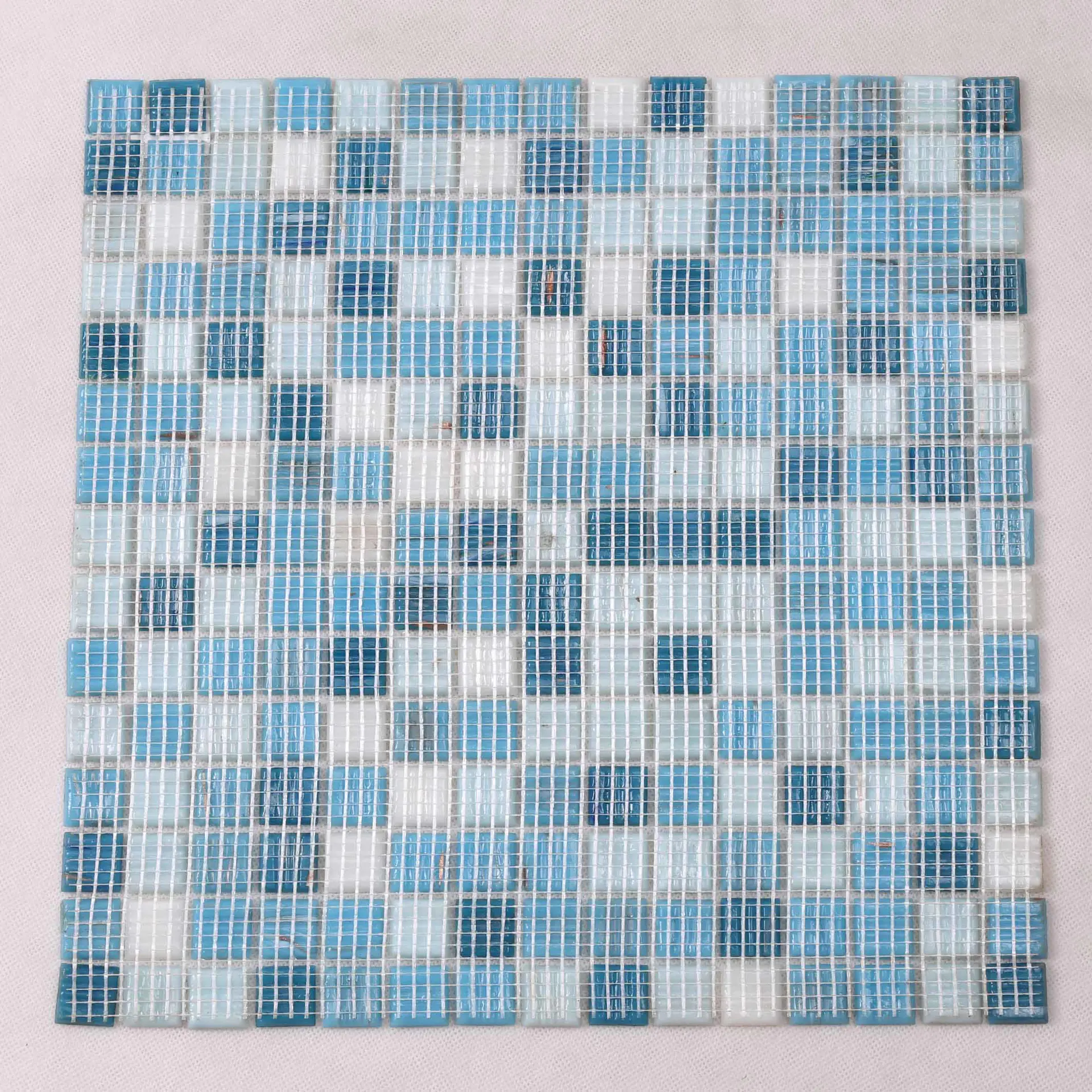 Custom pool tiles blue for business for spa